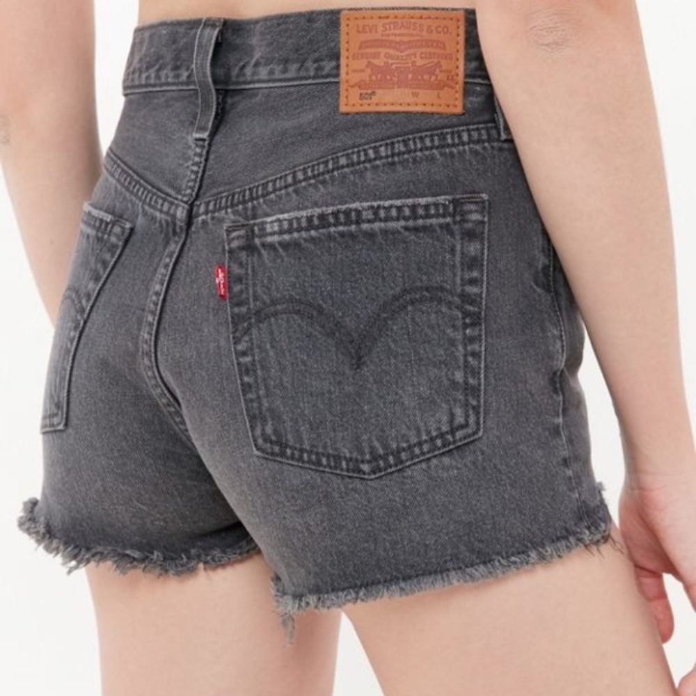 Levi’s 501 Jean Shorts Black